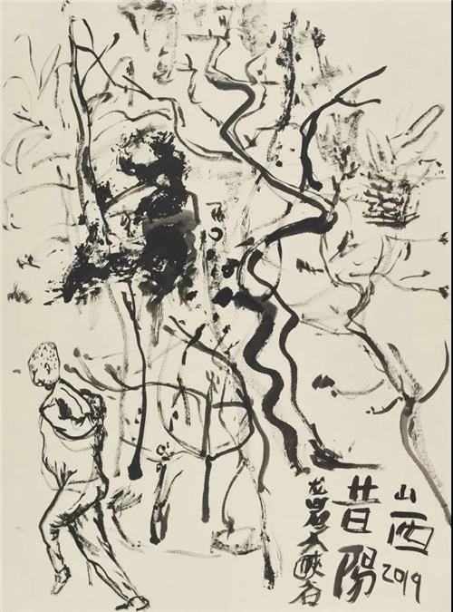 刘进安 山西昔阳 53cm×39cm