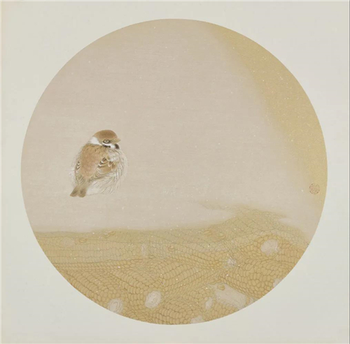 刘树允 写生花鸟 50cm×50cm