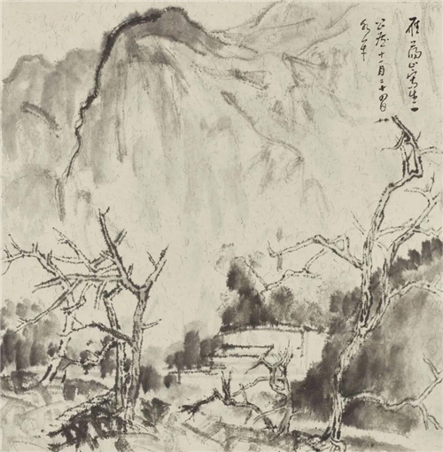 徐水平 雁荡山写生之一 33cm×33cm