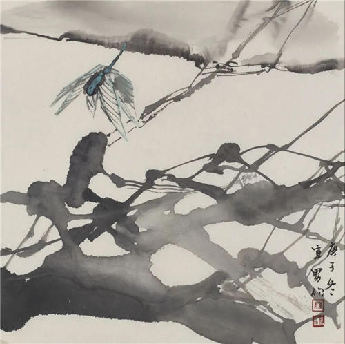 乔宜男 写生一 34cm×34cm