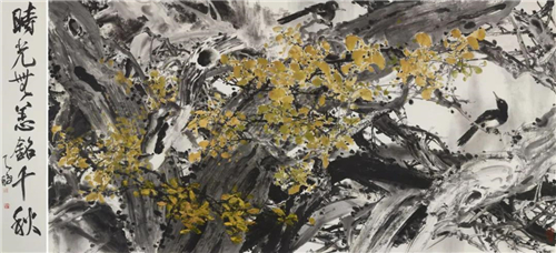 陈鹏 时光无恙 122cm×270cm