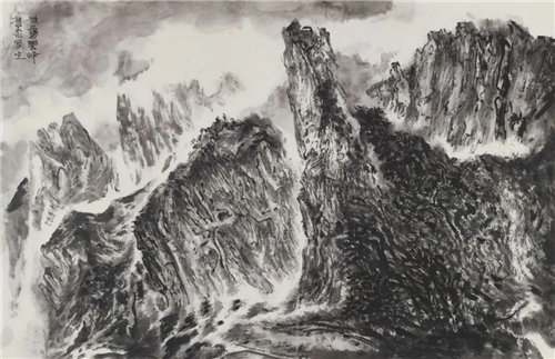 胡应康 雁荡灵峰 45cm×69cm