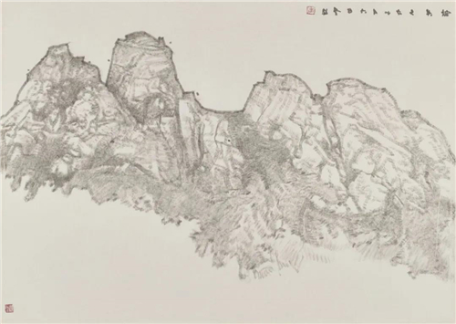 李爱国 雄关 45cm×66cm
