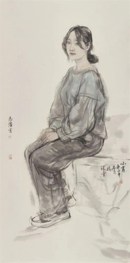 卢志强 小肖 137cm×68cm