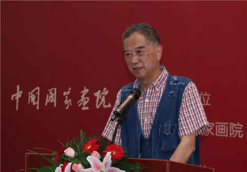 中国书法家协会理事张景岳致辞