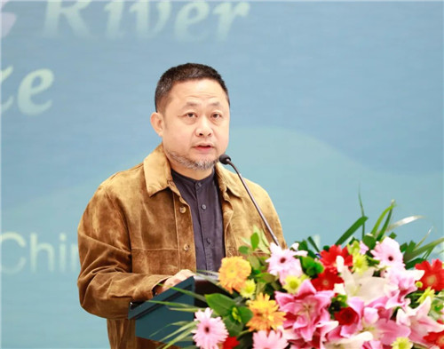 参展艺术家代表、中国国家画院山水画所所长方向致辞