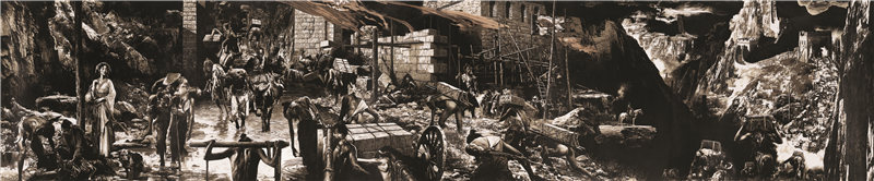 袁庆禄 长城 版画 117cm×164cm