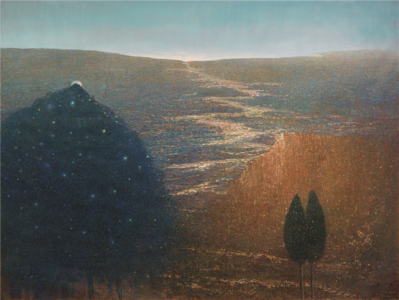 路易吉·多尼 （意大利）丝绸之路上的狂喜 油画 300cm×400cm