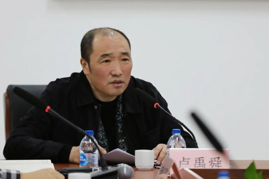 中国国家画院院长卢禹舜发言