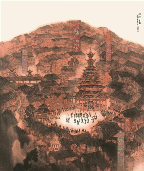 秦天  和谐家园 2018年