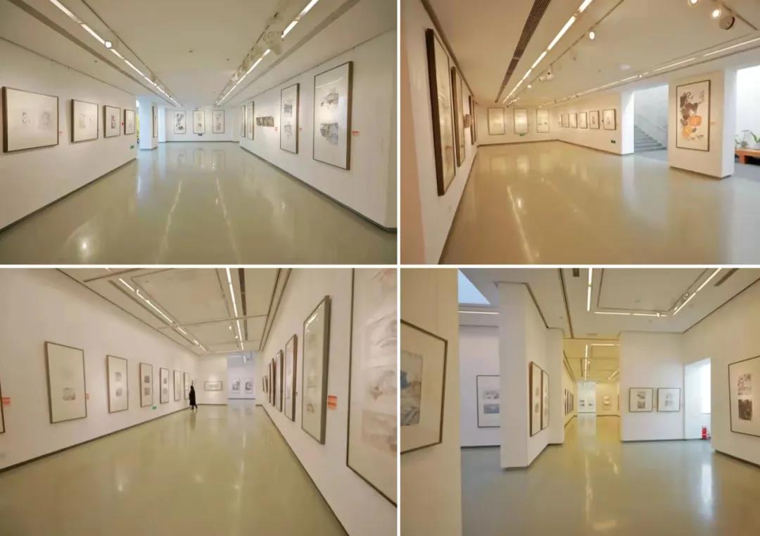 深入生活、扎根人民——2020年中国国家画院采风写生作品展现场