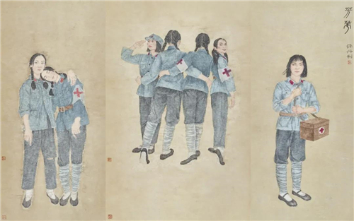 张译丹 芳华 140×238cm
