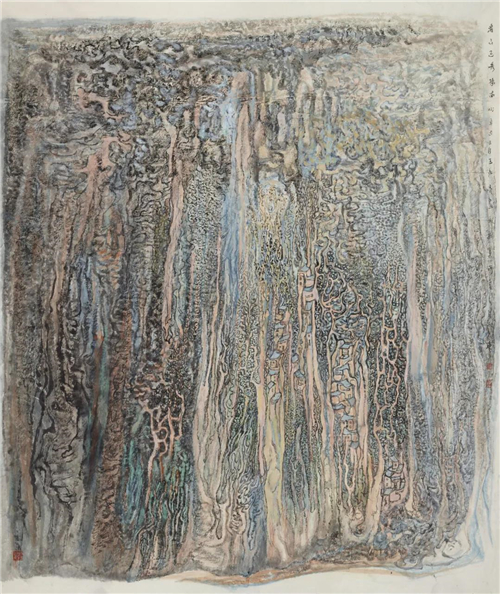 王永亮 看山还看豫南山 240×200cm