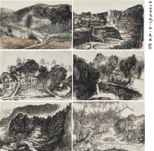 胡应康 红二十五军从这山山水水走出 158×165cm