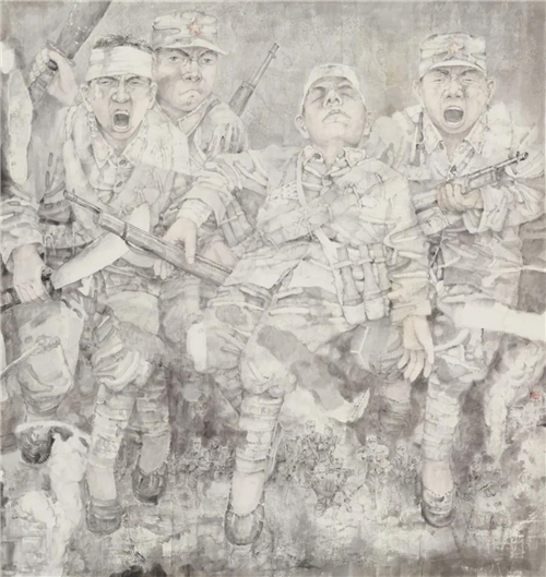 尚可 前赴后继 210×200cm