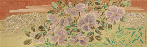 徐冬青 山茶花
