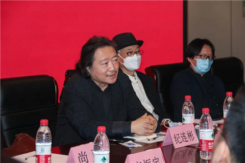 中国国家画院前副院长纪连彬讲话