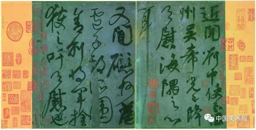 A-375掛軸 紙本肉筆 中国絵画 葡萄図 中国美術【王瑾】中国清時代画家