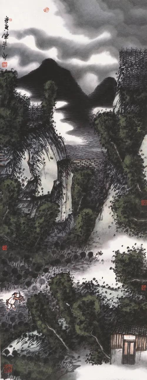 费洼山庄-夏 180×70cm 2010年