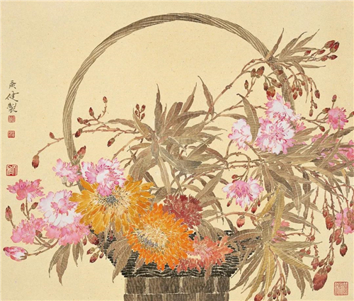 盛世繁华   45×53cm   2007年